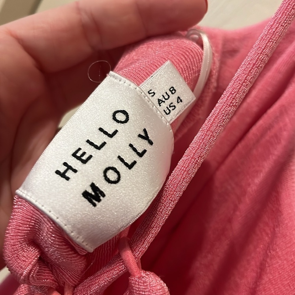 Holly Molly pink mini dress, size 4 🔵 - Picture 8 of 8